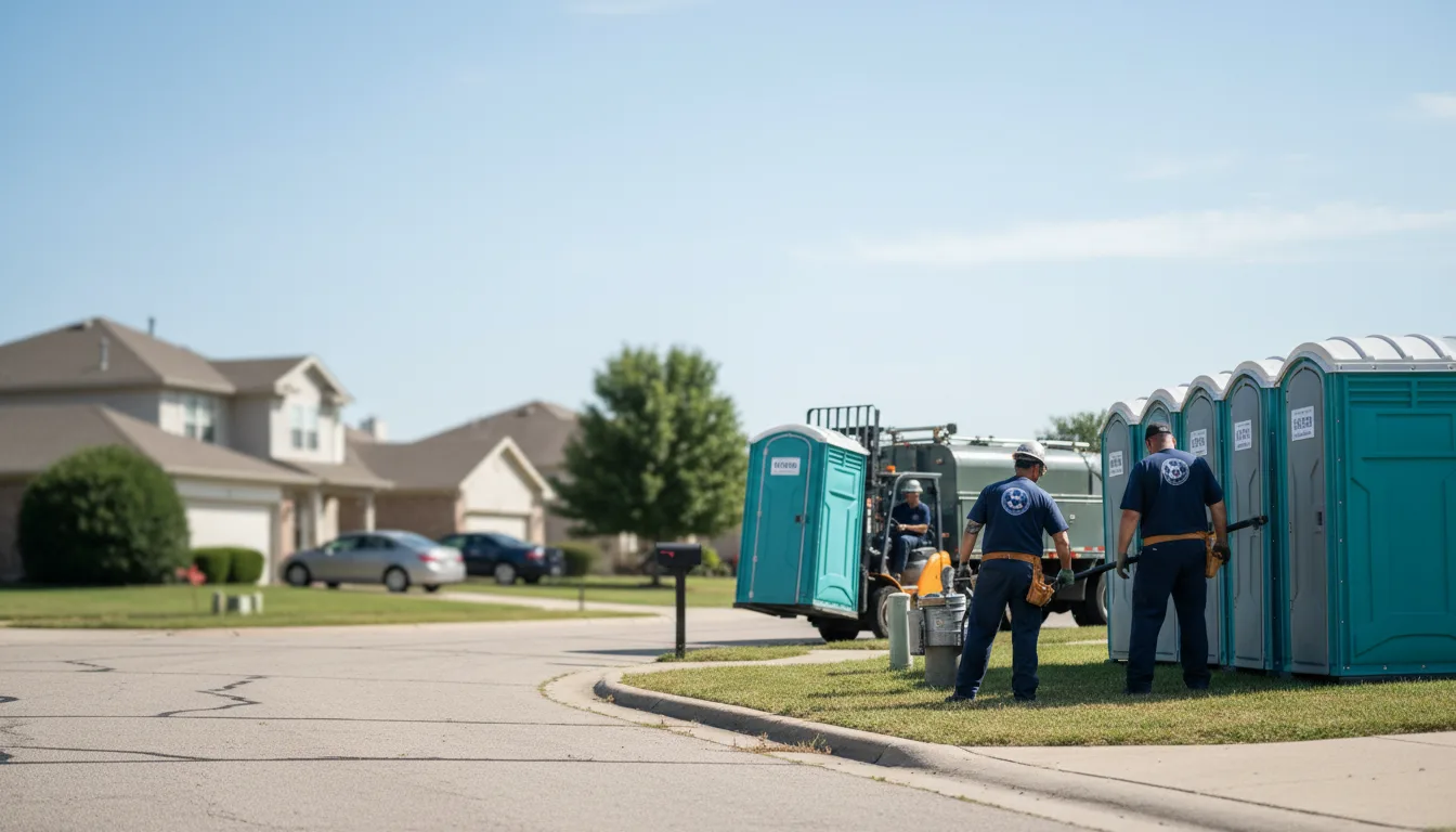 Porta Potty Rental in Portis, KS near me